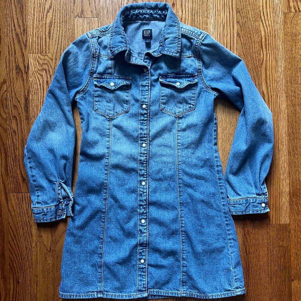 Gap Denim Girls Dress, Size Medium